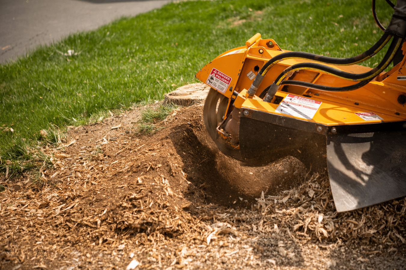 Stump removal in Perris, CA